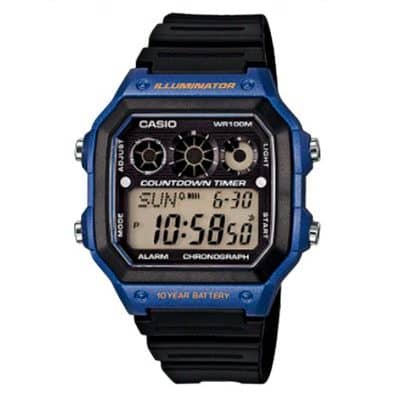 RELOJ 5-ALARMS CASIO AE-1300WH-2AVDF