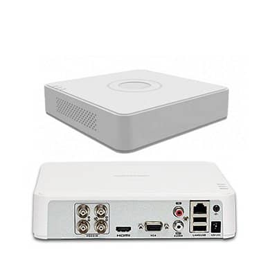DVR HIKVISION 4 CANALES, SLIM 1080P, HDMI VGA, SATA