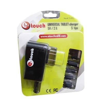 CARGADOR UNIVERSAL TABLET 5V / 2A