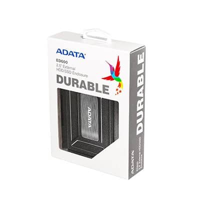 ENCAPSULADOR ADATA AED600 SSD 2.5 NEGRO