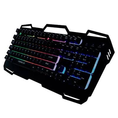 TECLADO METALICO GAMING IMICE AK400
