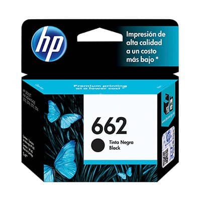 CARTUCHO HP 662 NEGRO ORIGINAL