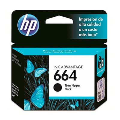 CARTUCHO HP 664 NEGRO ORIGINAL
