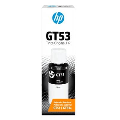 BOTELLA DE TINTA HP GT53 NEGRO