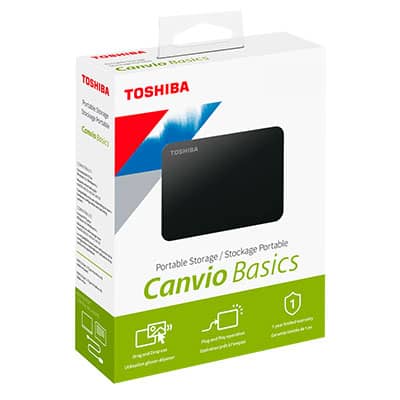 DISCO EXTERNO TOSHIBA CANVIO 1TB