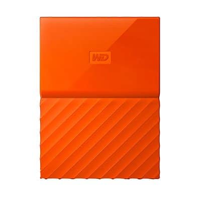 DISCO EXTERNO WESTERN DIGITAL MY PASSPORT 1TB NARANJA