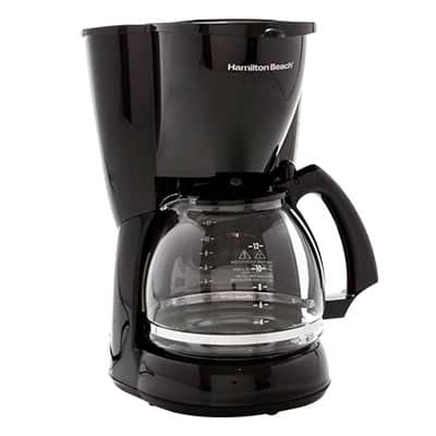 CAFETERA HAMILTON BEACH 12 TAZAS NEGRA 49316R