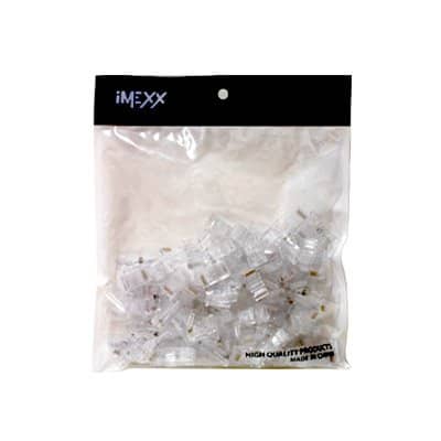 CONECTOR RJ45 IMEXX (BOLSA 100 UNIDADES)