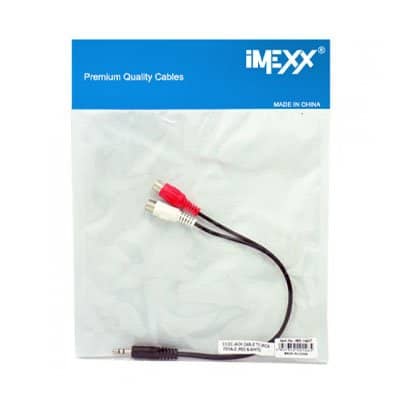 CABLE 3.5MM A RCA HEMBRA