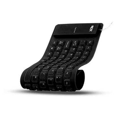 TECLADO FLEXIBLE 109 TECLAS USB NEGRO IMEXX