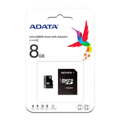 MEMORIA MICROSD ADATA 8GB BLISTER