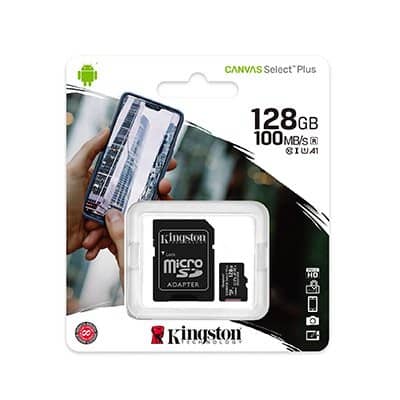 MEMORIA SDCS2/128GB MICROSD KINGSTON 128GB CLASE 10