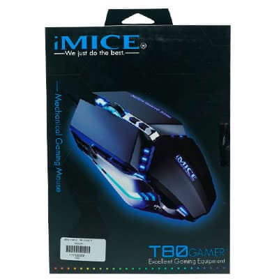MOUSE USB GAMING IMICE T80