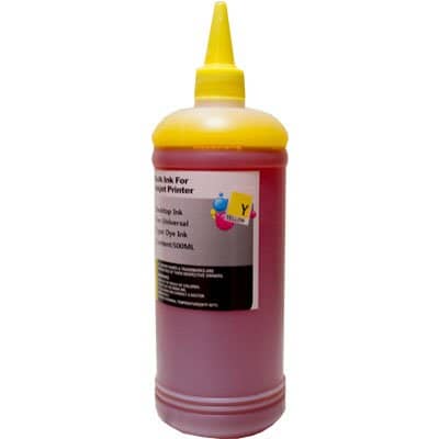 TINTA CANON UNIVERSAL AMARILLA 500ML