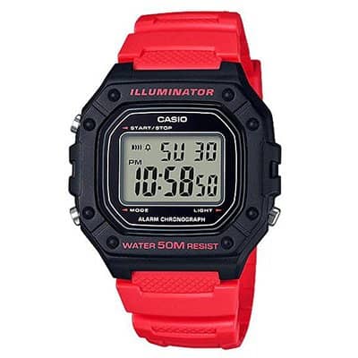 RELOJ ILLUMINATOR WR50M CASIO W-218H-4BVDF