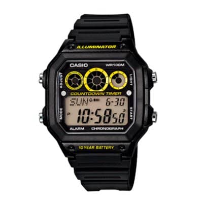 RELOJ COUNTDOWN TIMER CASIO AE-1300WH-1AVDF