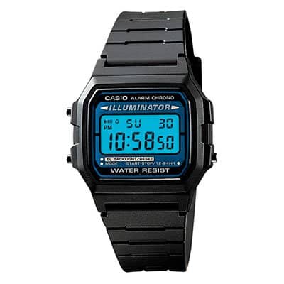 RELOJ DIGITAL ILLUMINATOR CASIO F-105W-1ADF