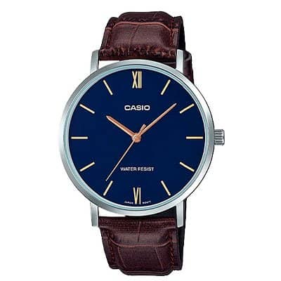 RELOJ STANDARD ANALOGO WR CASIO MTP-VT01L-2BUDF