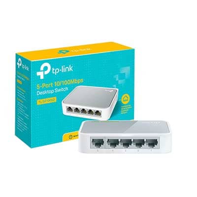 SWITCH 5 PUERTOS 10/100 TPLINK CASE PLASTICO